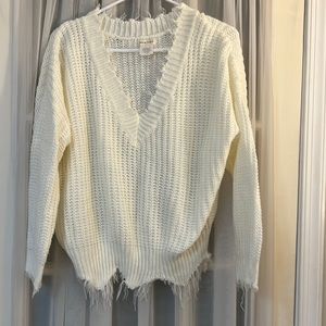 Main strip sweater